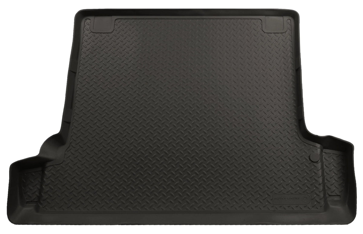Husky by RealTruck Classic Style Series Cargo Liner Black suitable with 2003-2009  4Runner Cargo area with Double Stack Cargo Tray option