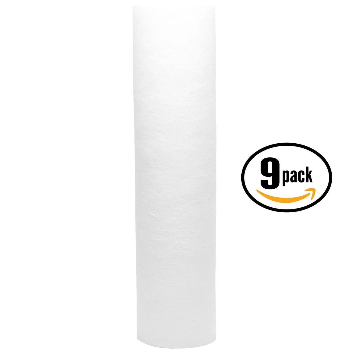 9-Pack Replacement DuPont WFPF38001C Polypropylene Sediment Filter - Universal 10-inch 5-Micron Cartridge for DuPont Whole House aqua Filtration System - Denali Pure Brand