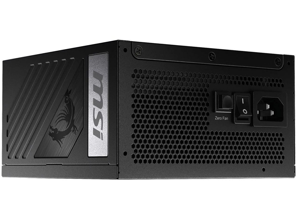 MSI - MPG A1000G PCIE 5.0, 80 GOLD Full Modular Gaming PSU, 12VHPWR Cable, 4080 4090 ATX 3.0 appropriate, 1000W Power Supply
