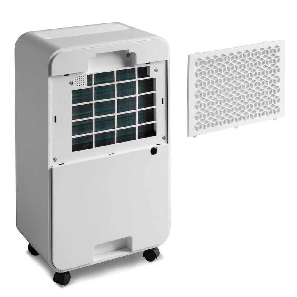 Dehumidifier with 2L moisture Tank, Auto or Manual Drain, 30 Pint Dehumidifier for Medium to Large Rooms and Basements. Ft. Churanty 3,000 Sq