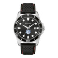 Men's Bulova Black Saint Louis Billikens Corporate Collection Leather Strap Watch