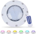 Fetcoi LED Swimming Pool Light, Underwater RGB Color Pool Spa Light Pool Multi-Color Bright Lighting Equipment with Remote Controller (25W)