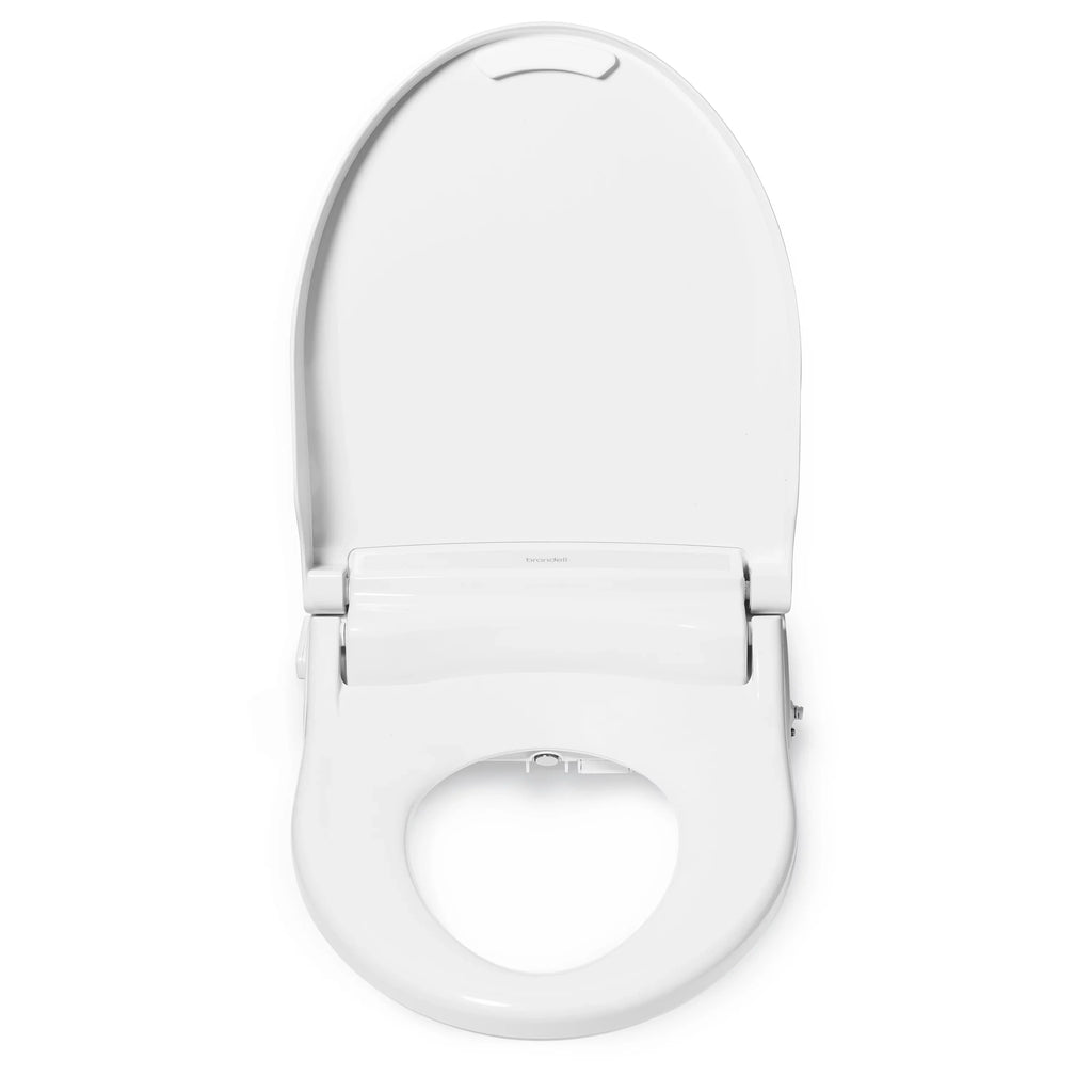Brondell Swash EM617 Advanced Bidet Toilet Seat with Remote Control, Round White
