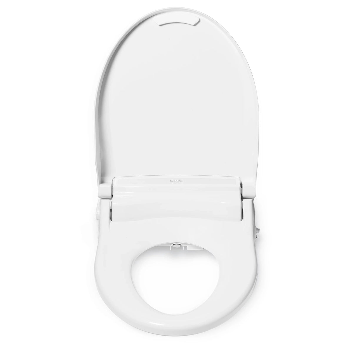 Brondell Swash EM617 Advanced Bidet Toilet Seat with Remote Control, Round White
