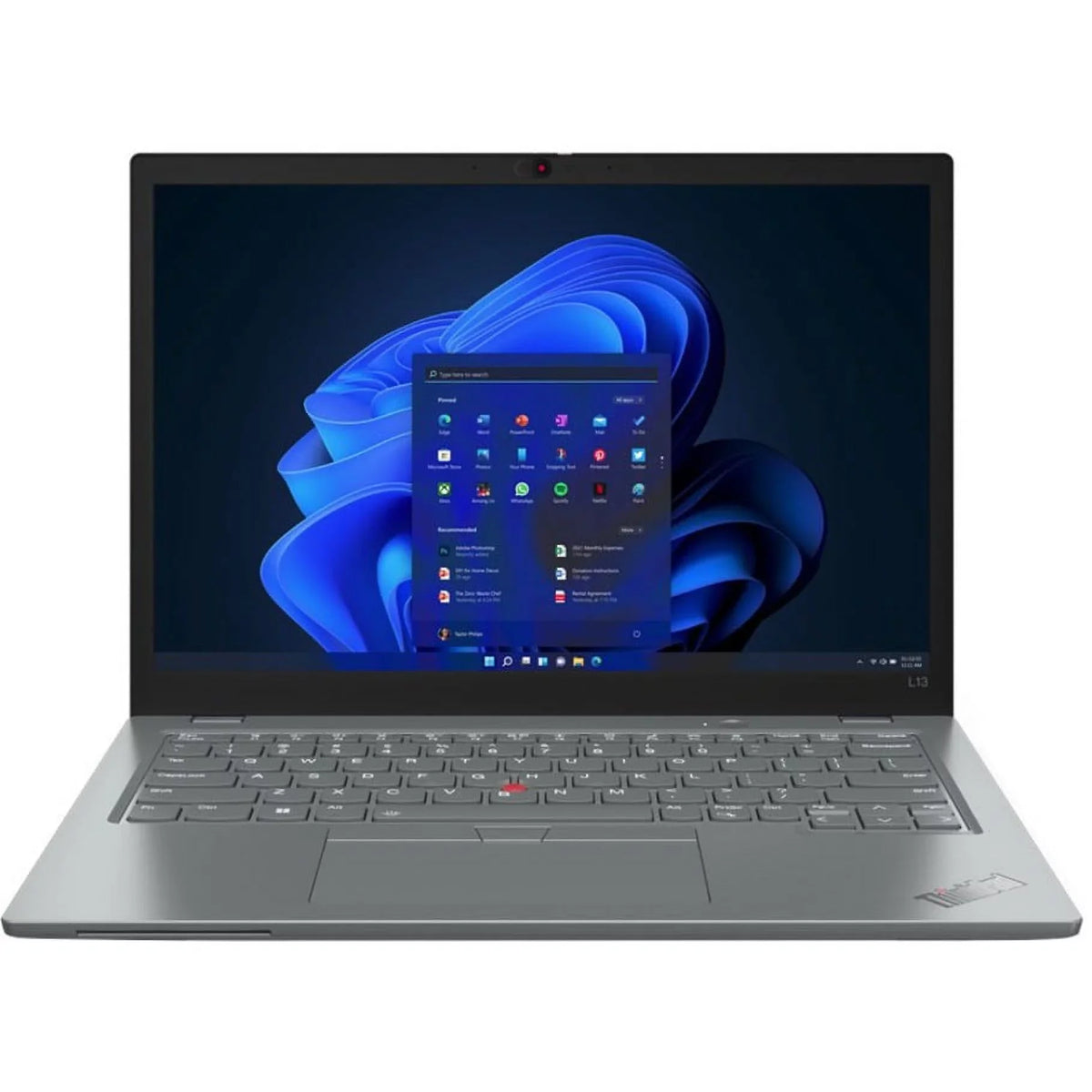 ThinkPad 13.3" Laptop,  Core i5 i5-1235U, 256GB SSD, Windows 11 Pro, 21B3003UUS