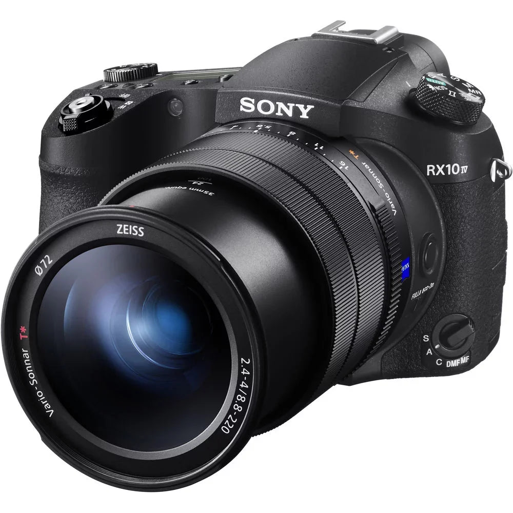 Cyber-shot DSC-RX10 IV Digital Camera + 4K Monitor + Rode VideoMic + More