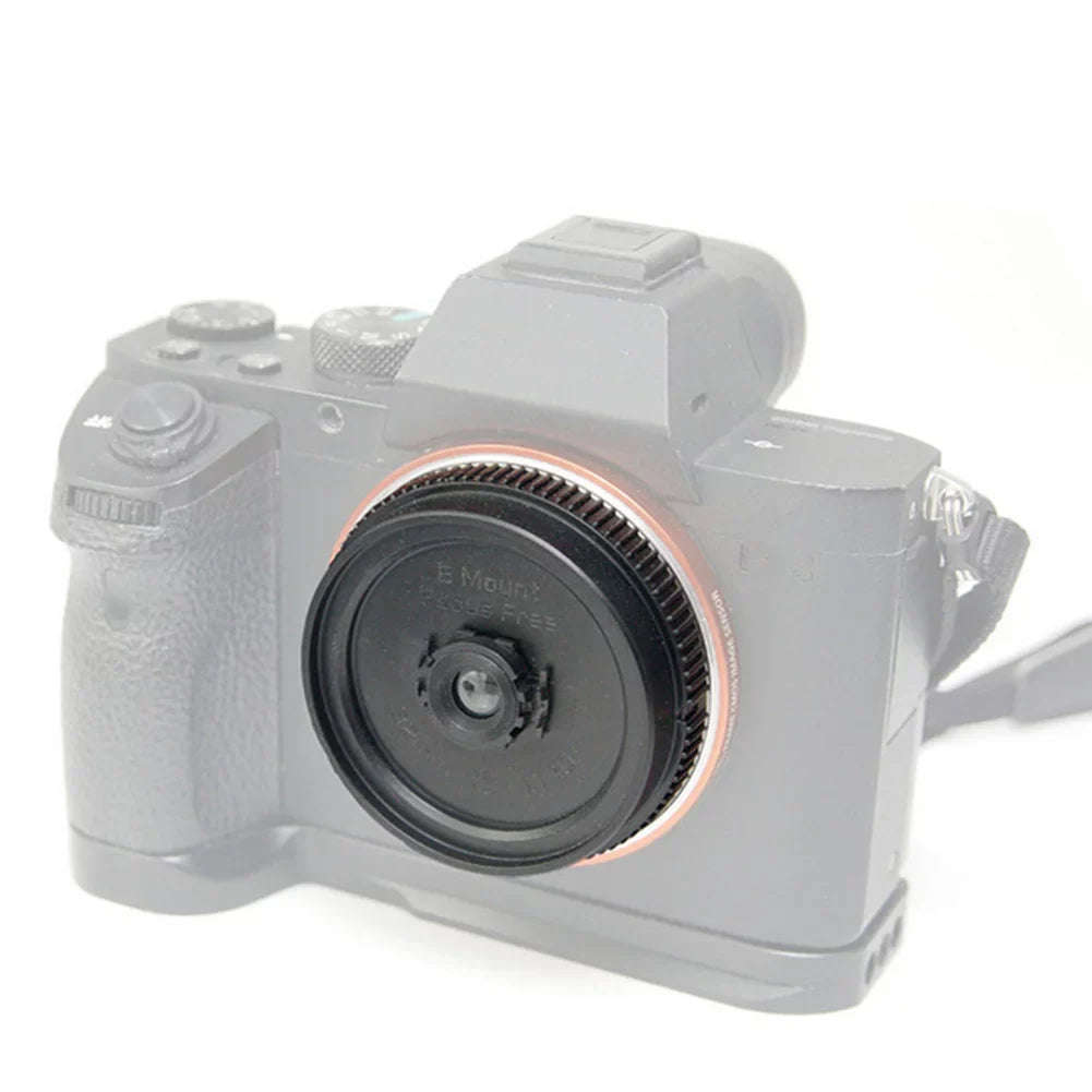 Replacement Lens 32MM Body Cap Lens Wide Angle Ultra Thin Focus Free For  (E Mount)