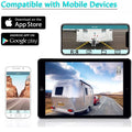 JahyElec WiFi Wireless Backup Camera, Magnetic Mount, 9600mAh Battery, Ideal for Front/Rear View