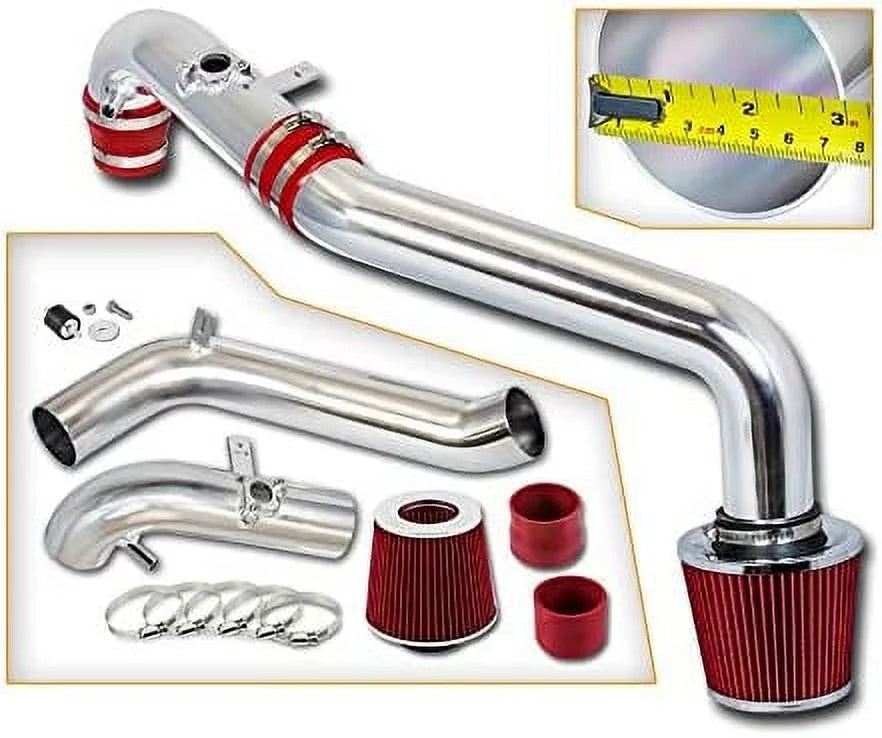 Rtunes Racing Cold Air Intake Kit + Filter Combo RED matching For 08-12 Scion xB