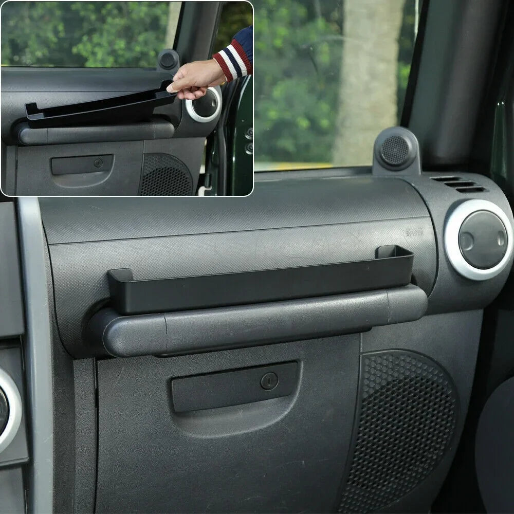 Teledu Co-pilot Handle Storage Box Tray Box Black Accessories