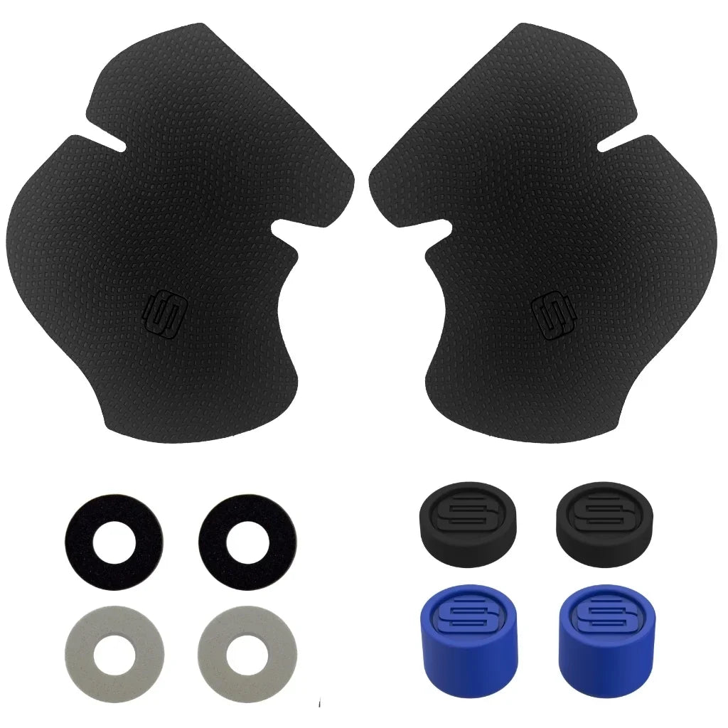 Playstation 5 Disc Version Console with Extra White Controller, Surge FPS Grip Kit With Precision Aiming Rings and Ratchet & Clark: Rift Apart Bundle