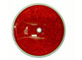 Reflector - Center Hole Mount - Red (140 Pack). Cortina 13-099-32 3-3/8" Dia