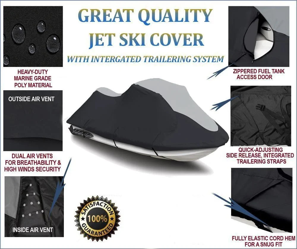 SUPER HEAVY-DUTY PWC 600D JET SKI shield matching for Sea Doo Sea-Doo RXP 2004-2008 travel Jet Ski shield PWC wrap
