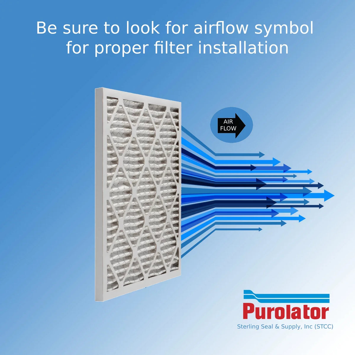 16x20x4, Purolator Hi-E 40 Extended Surface Pleated Air Filter, Mechanical MERV 8, (3 Pack)