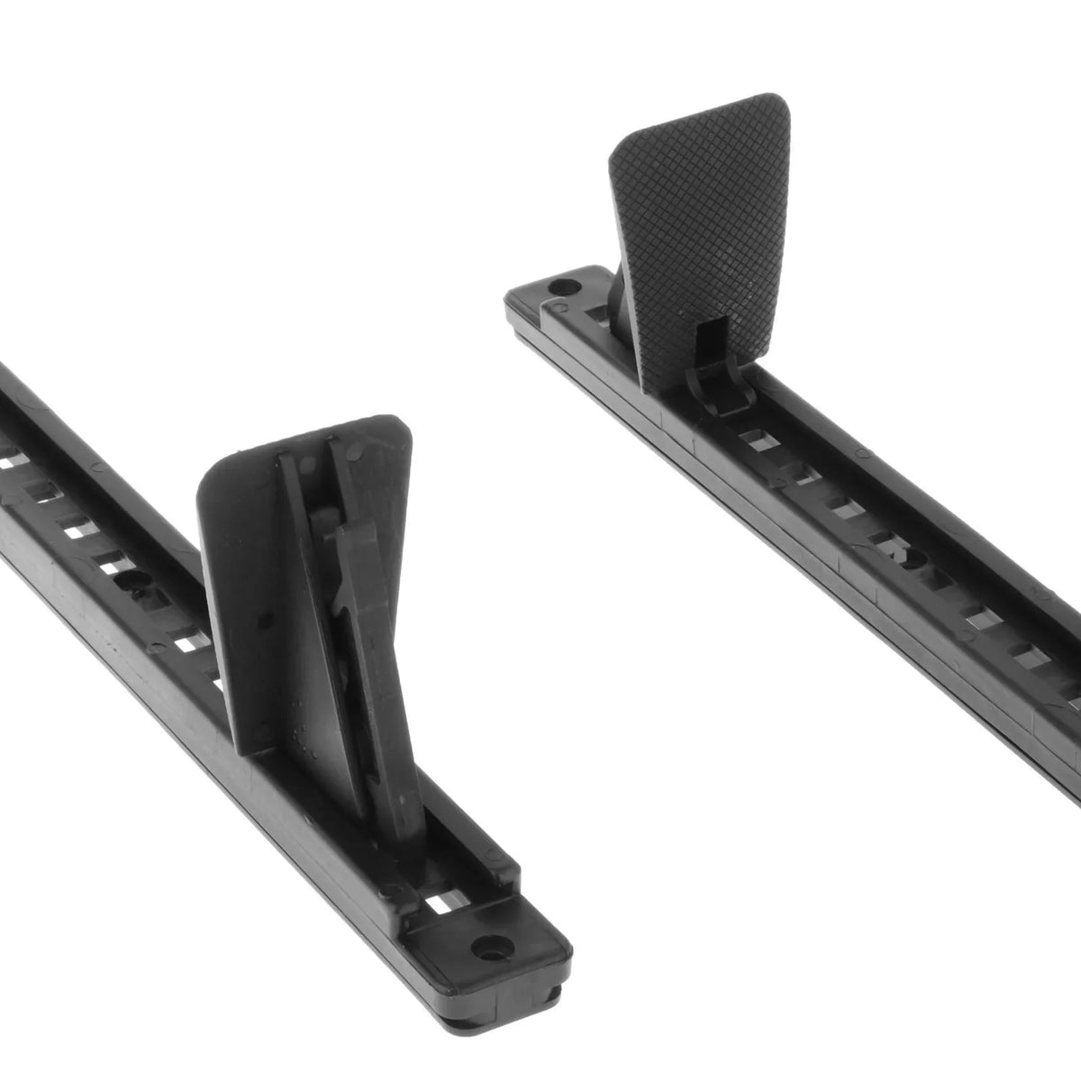 Kayak Foot Pegs 15 Inches Kayak Accessories Black Finish Replacement Pedals