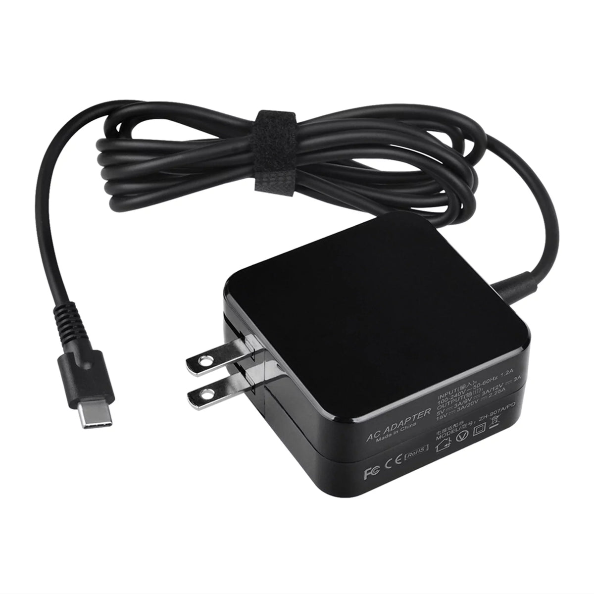 KONKIN BOO suitable 45W AC Adapter Charger Power USB-C Replacement for  100E 2nd Gen 81QB000AUS Chromebook