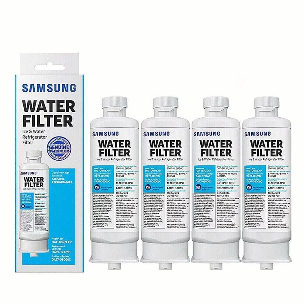 DA97-17376B HAF-QIN Refrigerator aqua Filter DA97-08006C refrigerator filter 4 Pack