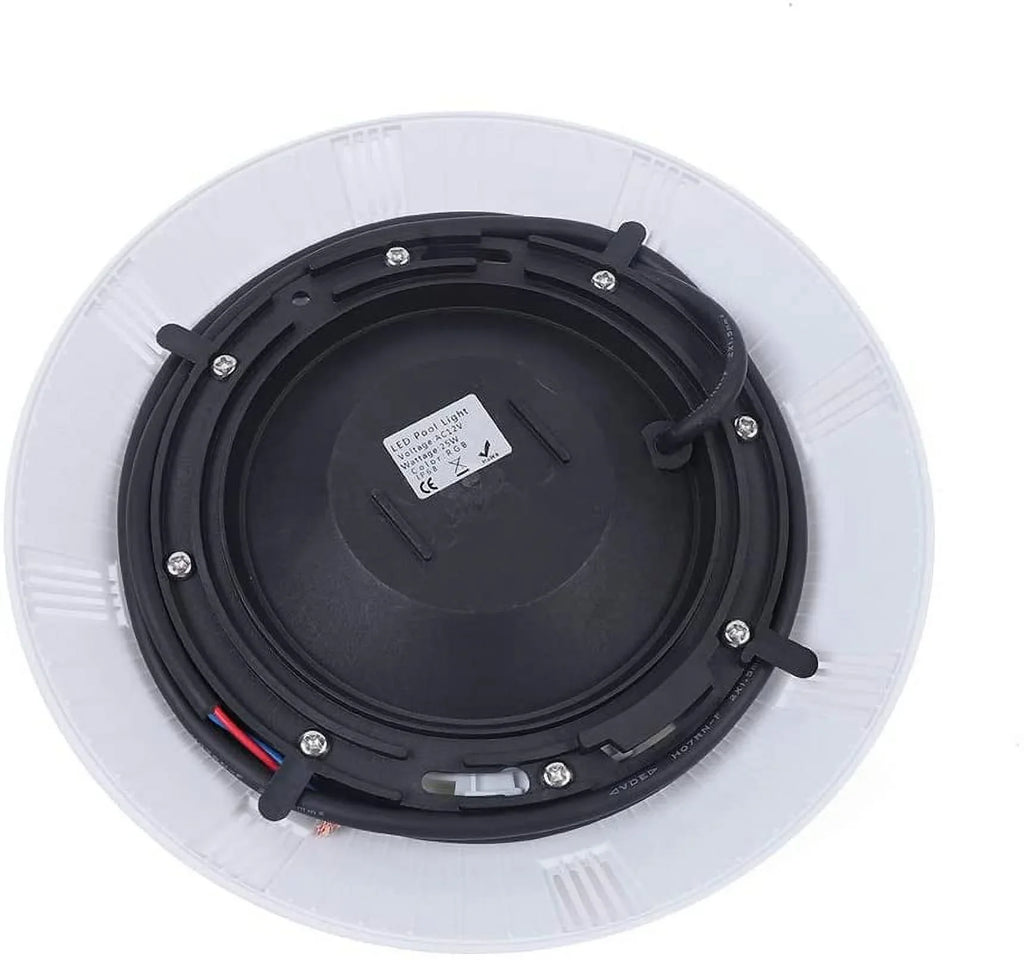 Fetcoi LED Swimming Pool Light, Underwater RGB Color Pool Spa Light Pool Multi-Color Bright Lighting Equipment with Remote Controller (25W)