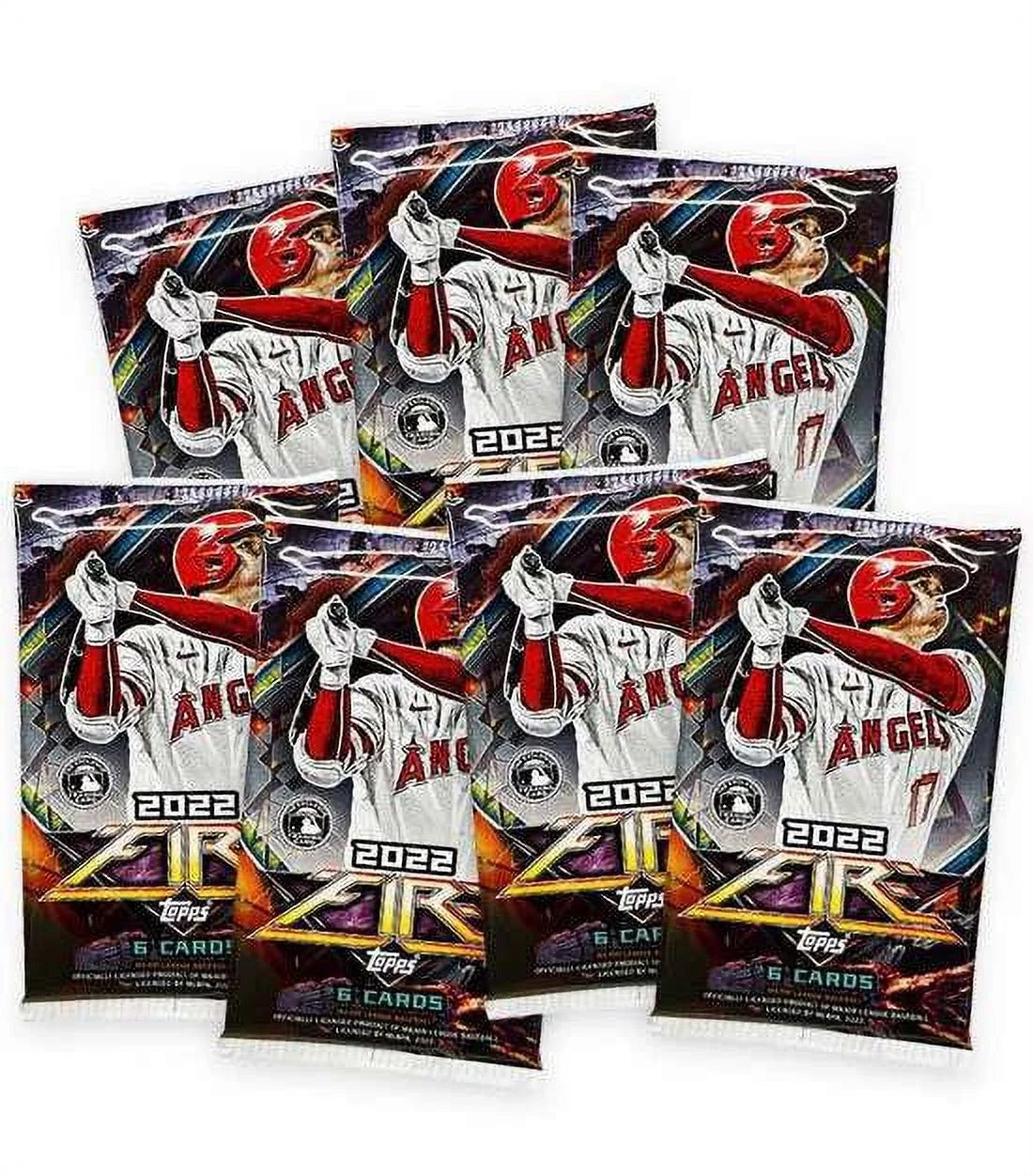 MLB Topps 2022 Fire Baseball Trading Card BLASTER Box (7 Packs)