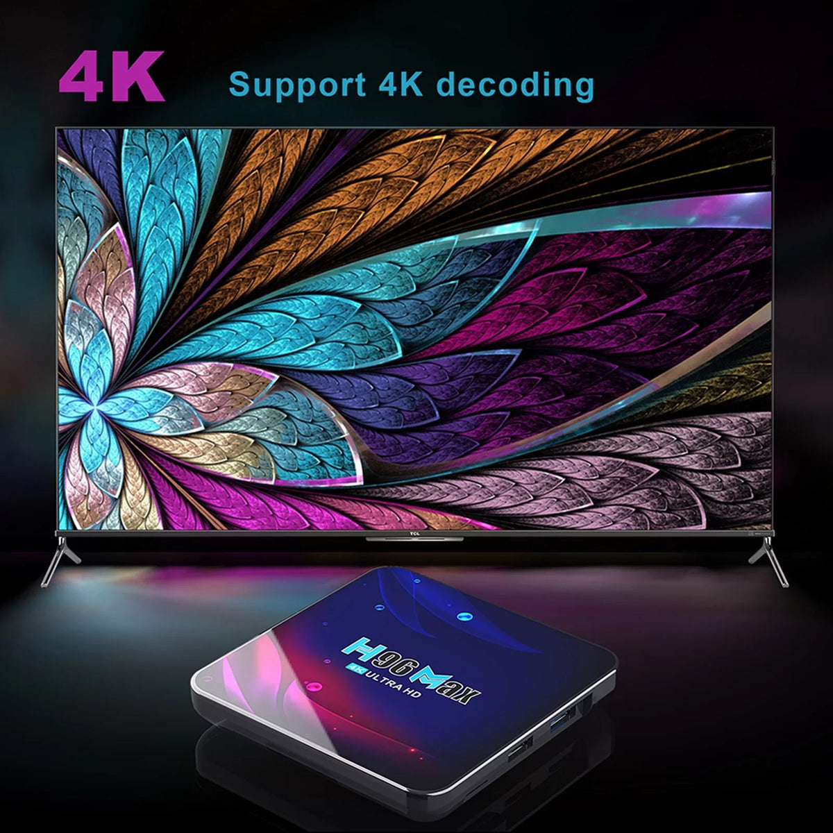 Spirastell Video Player,Bt4.0 100m Uhd 4k V11 Android 100m Lan Uhd Smart Wifi Bt4.0 Lan Vp9 Smart Tv H.265 With Remote Rk3318 Dual-band Vp9 H.265 Video Player Dual-band Wifi Smart 4k Video Dazzduo