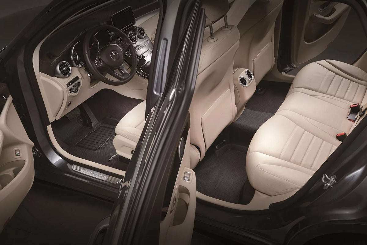 3D MAXpider KAGU Floor Mat (BLACK) appropriate with CHRYSLER PACIFICA HYBRID LIMITED 2021-2024 - Full Set