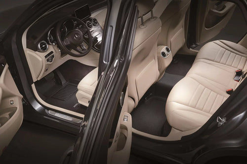 3D MAXpider KAGU Floor Mat (BLACK) appropriate with CHRYSLER PACIFICA HYBRID LIMITED 2021-2024 - Full Set