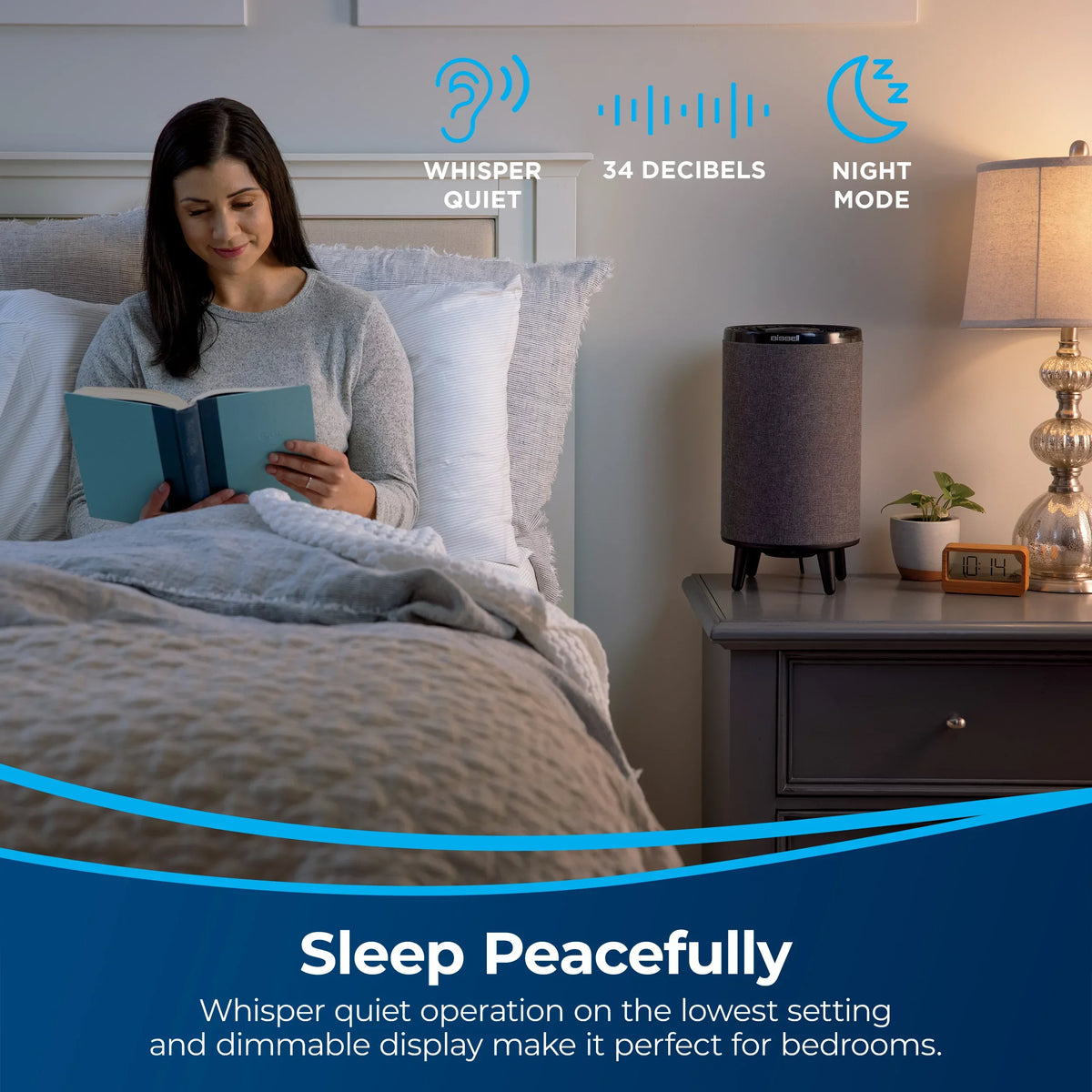 ft., 2905A. BISSELL MYair Hub, for rooms up to 100 sq