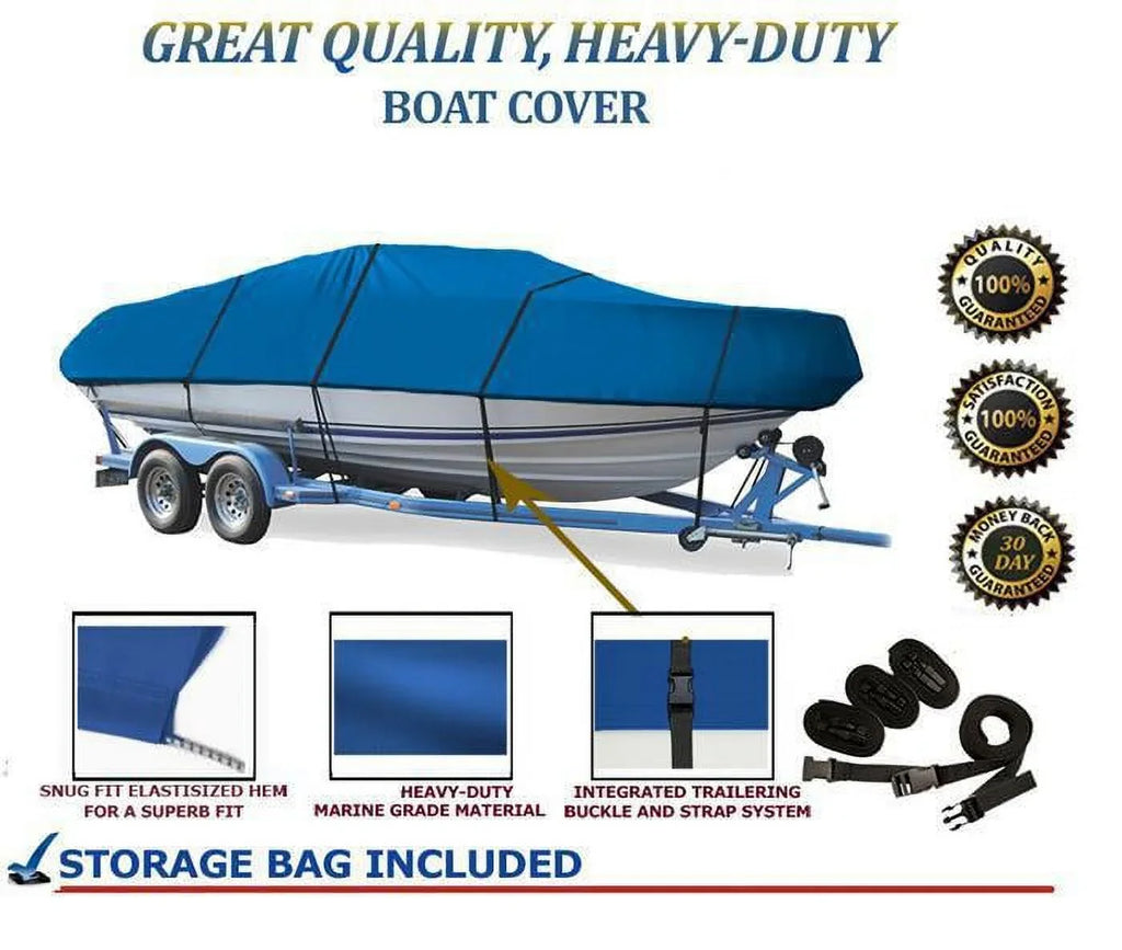 BLUE, top-notch premium vessel wrap appropriate for MasterCraft Boats X15 2006 2007 2008 2009 2010 2011 2012