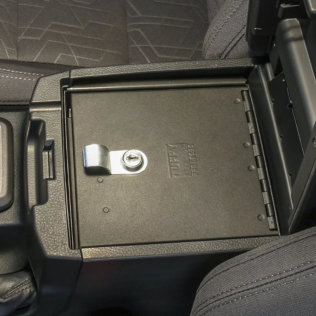 Tuffy Security Products 324-01 Console Safe; Black; 2016-Current  Tacoma