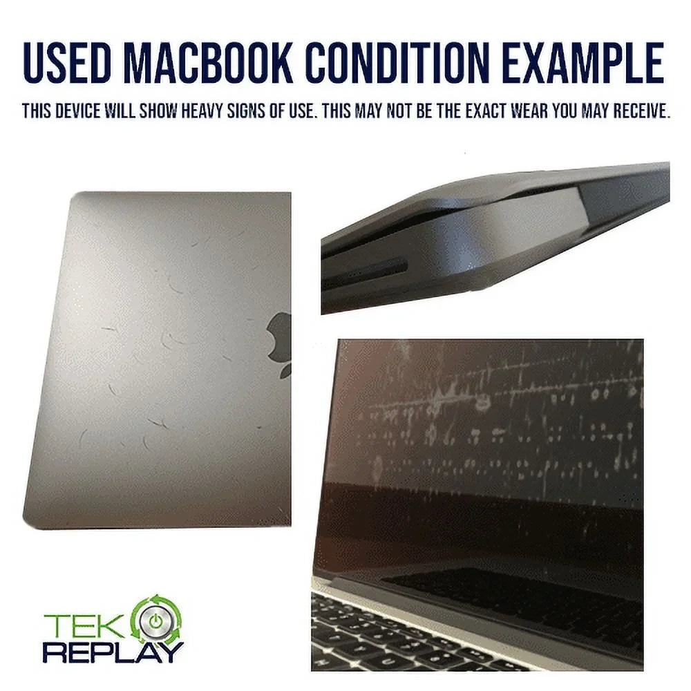 Pre-Owned  MacBook Laptop Core m3 1.1GHz 8GB RAM 256GB SSD 12" Space Gray MLH72LL/A (2016) - Fair