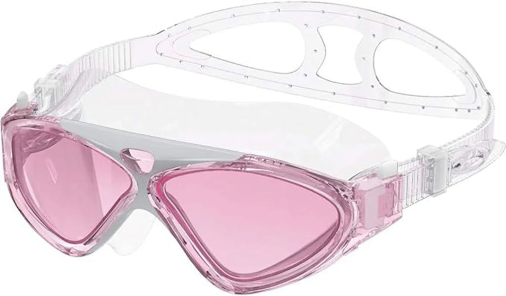 OutdoorMaster Swim Mask - Wide View Swimming Mask & Goggles Anti-Fog Waterproof