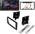 KIT4942 Bundle for 2003-2009  4Runner Limited W/ Pioneer AVH-241EX Double DIN Car Stereo with Bluetooth/Backup Camera/Install Kit/in-Dash DVD/CD AM/FM 6.2" Touchscreen Digital Media Receiver