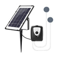 hirigin Solar Oxygen Pump with Aquarium Tube Bubble Stone Pond Aerator