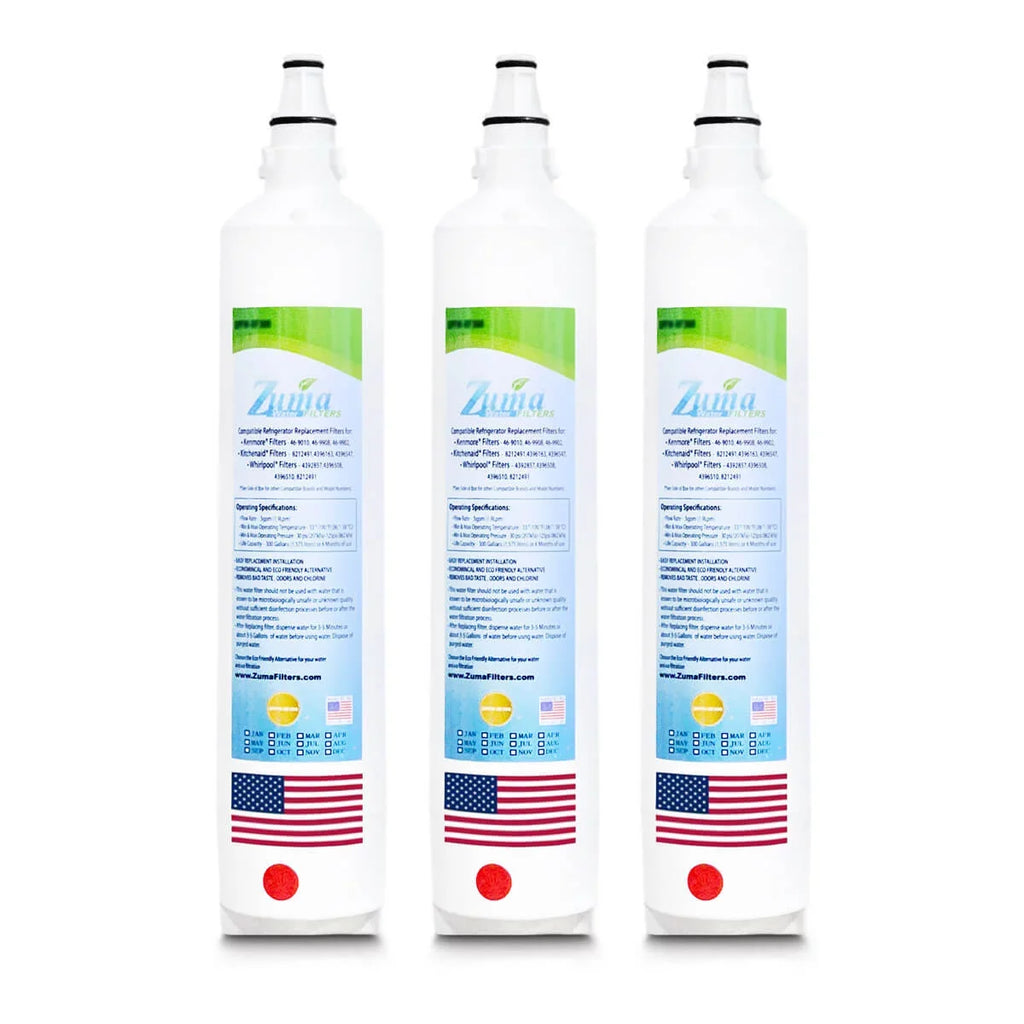 ZUMA Brand , moisture Filters , Model # ZWFZ1-RF750 , suitable with Subzero® BI48SDO - 3 Pack - Made in U.S.A.