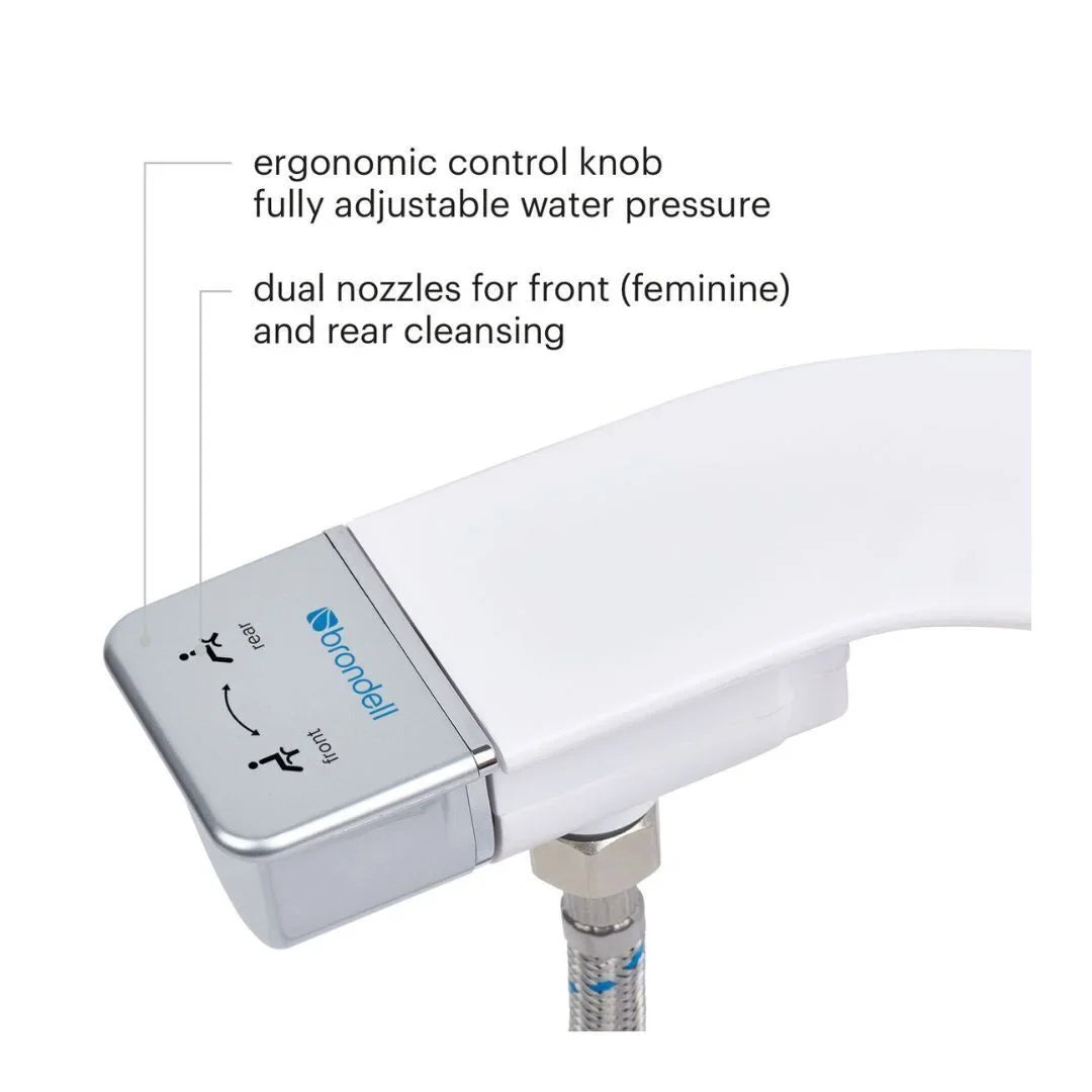 Brondell SimpleSpa White Universal Bidet System