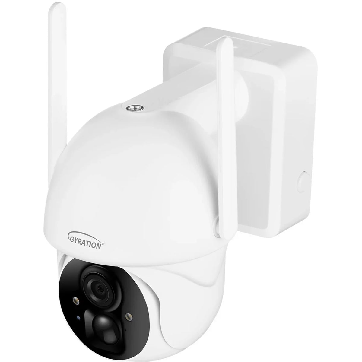 Gyration Cyberview Cyberview 3020 3 Megapixel Indoor/Outdoor Network Camera - Color - White - 32.81 ft Infrared/Color Night Vision - H.264, H.265 - 2304 x 1296 - 3.20 mm Fixed Lens - 15 fps - CMOS ...