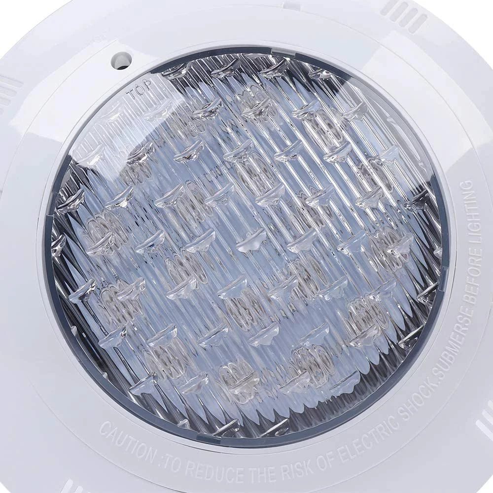 Fetcoi LED Swimming Pool Light, Underwater RGB Color Pool Spa Light Pool Multi-Color Bright Lighting Equipment with Remote Controller (25W)