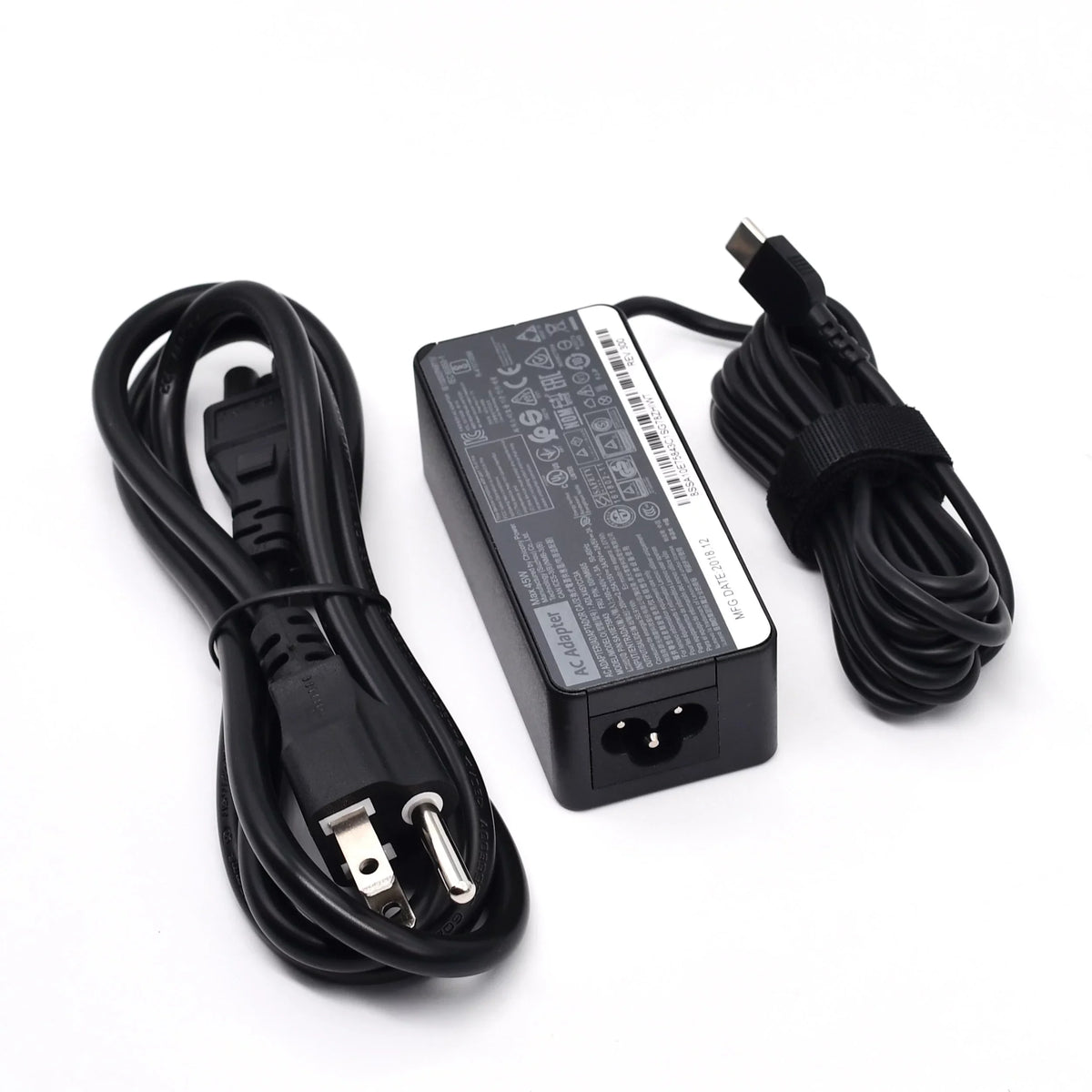 45W USB-C Adapter Charger for  Yoga 910-13IKB Glass 80VG
