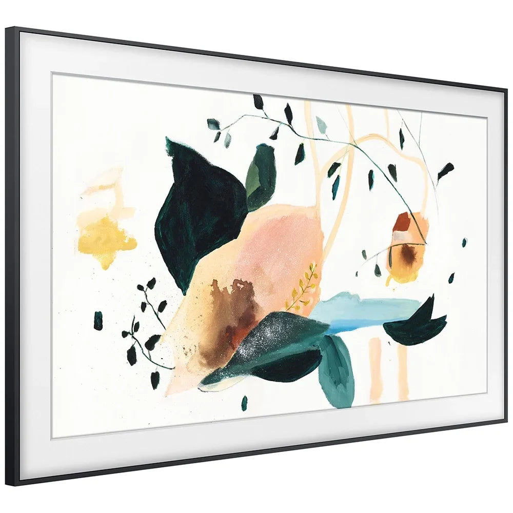 QN55LS03TAFXZA The Frame 3.0 55 inch QLED Smart 4K UHD TV 2020 Model Bundle with  55 inch The Frame Customizable Bezel 2020 Black(QN55LS03TA 55LS03TA 55" TV)