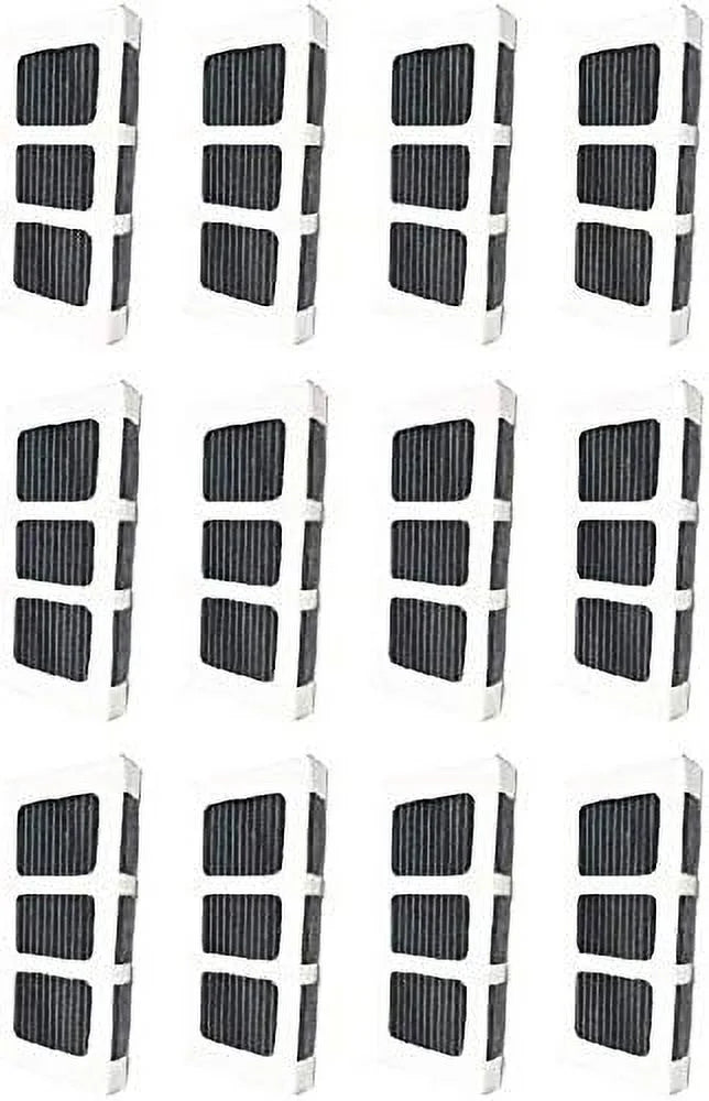 Nispira Air Filter Pleated For Refrigerator, appropriate with Paultra2 Ultra 2 Pure Air 2 Frigidaire and Electrolux Refrigerators Part 5303918847, 12 Filters