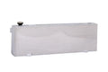 x H 19 in.; Narrow Rectangle Shape; Brite-Tread Aluminum; Fits select: 2015-2016,2018-2022  F150. x W 9.625 in. Dee Zee DZ92556N Liquid Transfer Tank; Volume 40 Gallons; L 56 in