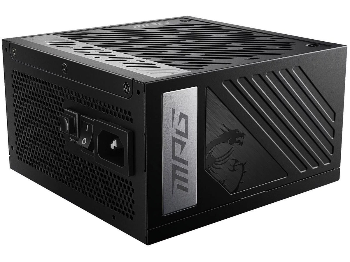 MSI - MPG A1000G PCIE 5.0, 80 GOLD Full Modular Gaming PSU, 12VHPWR Cable, 4080 4090 ATX 3.0 appropriate, 1000W Power Supply