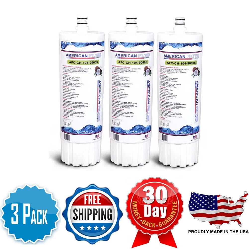 AFC Brand , moisture Filters , Model # AFC-CH-104-9000S , suitable with 3M® Cuno® 5581708 - 3 Pack - Made in U.S.A.