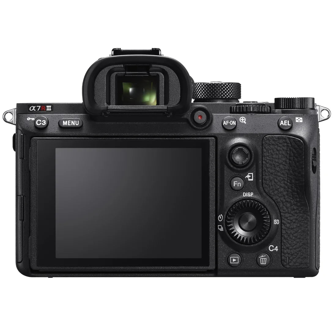 a7R III Full Frame Mirrorless Camera Body ILCE-7RM3A/B Bundle with Tamron 28-75mm F2.8 Di III VXD G2 Lens A063 + Deco Gear Bag + Extra Battery & Dual Charger+ 64GB Card+ Tripod & Kit Accessories