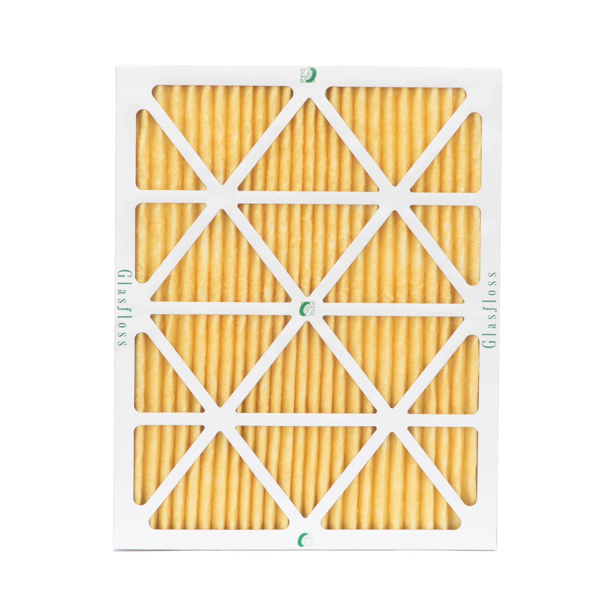 Actual Size: 19-3/8 x 23-3/8 x 7/8. 6 Pack of 20x24x1 MERV 11 Pleated Air Filters by Glasfloss
