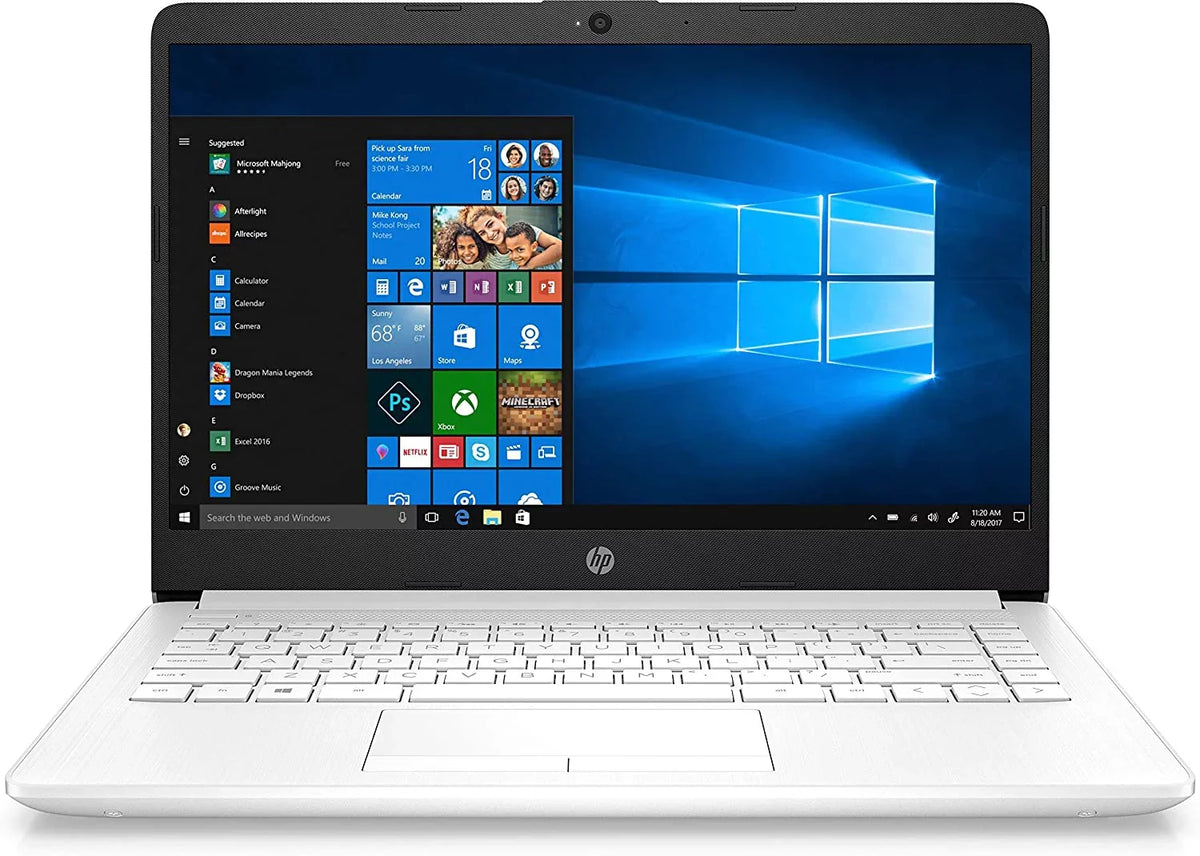 Restored  Notebook 14-cf1012ds  Pentium Gold 5405U 4GB 64GB eMMC 14" White (Refurbished)