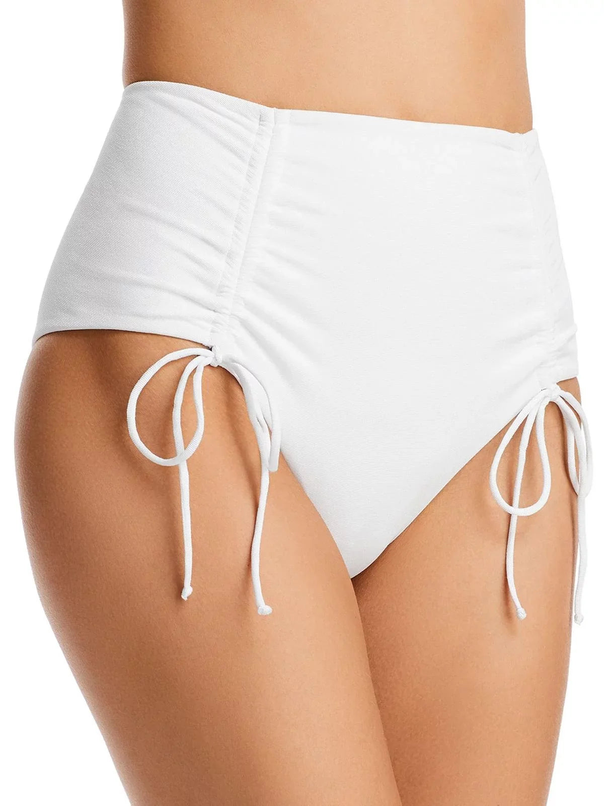 Revel Rey Womens Simone Metallic Side Ties Swim Bottom Separates