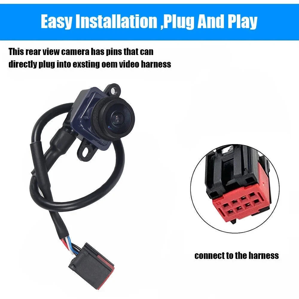 Jahy2Tech OEM Rearview Camera for RAM PROMASTER 1500 2500 3500 2018-2021 - High-high-grade Replacement