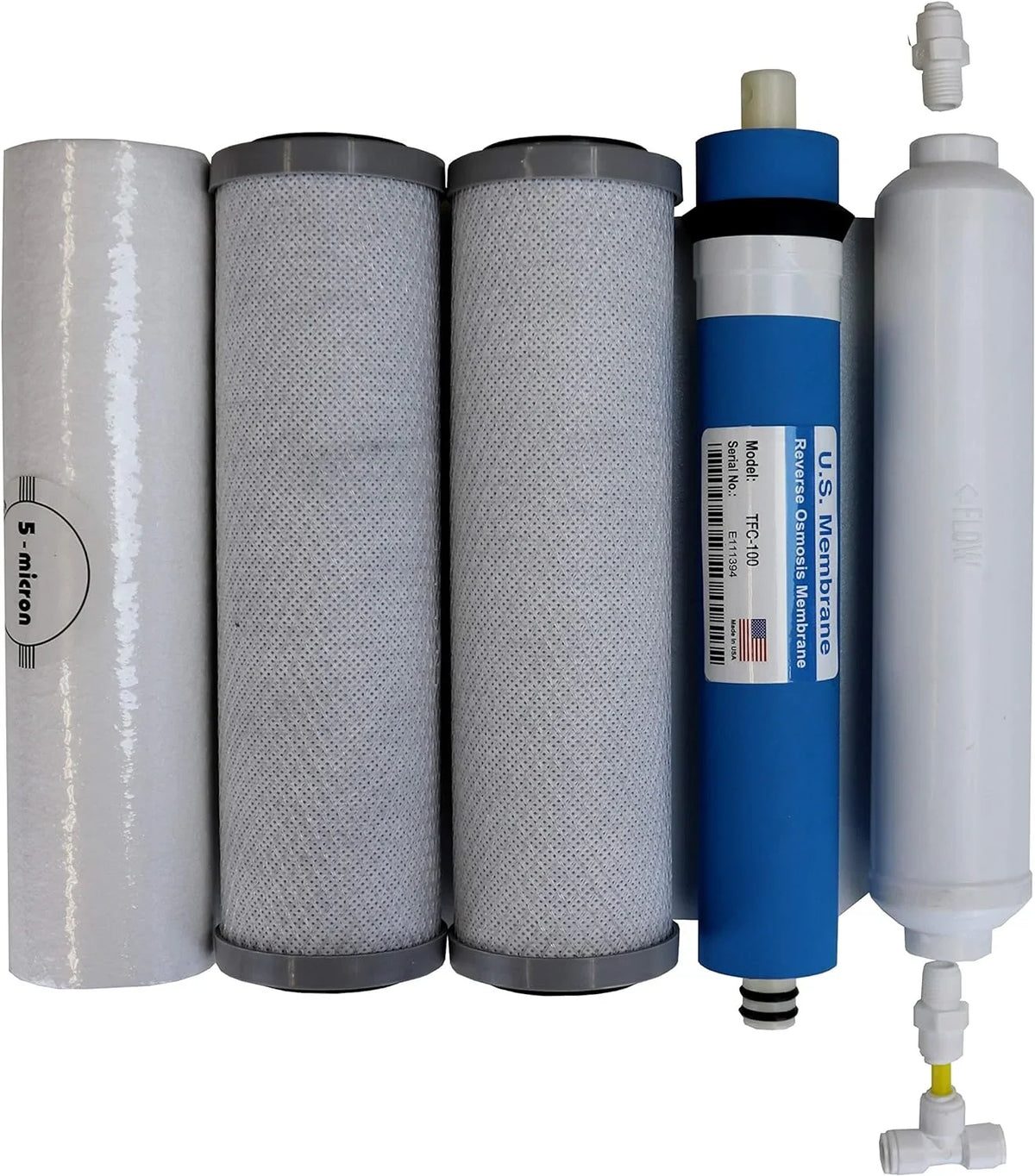 matching APEC Ultimate Complete 5 Stage High Capacity Filter Set For Model RO-90 RO-PERM RO Reverse Osmosis Systems FILTER-MAX-90 1/4", 100% suitable + And Free Tech Support