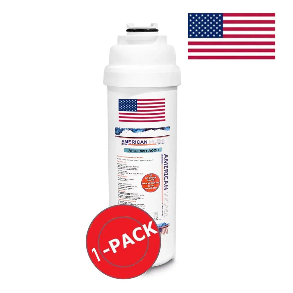 AFC Brand , aqua Fountain Filter , Model # AFC-EWH-3000 , suitable with WaterSentry® HACG8BLPV-NF - 1 Filters - Made in U.S.A.